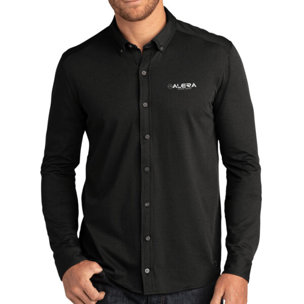 OGIO® Code Stretch Long Sleeve Button-Up Thumbnail